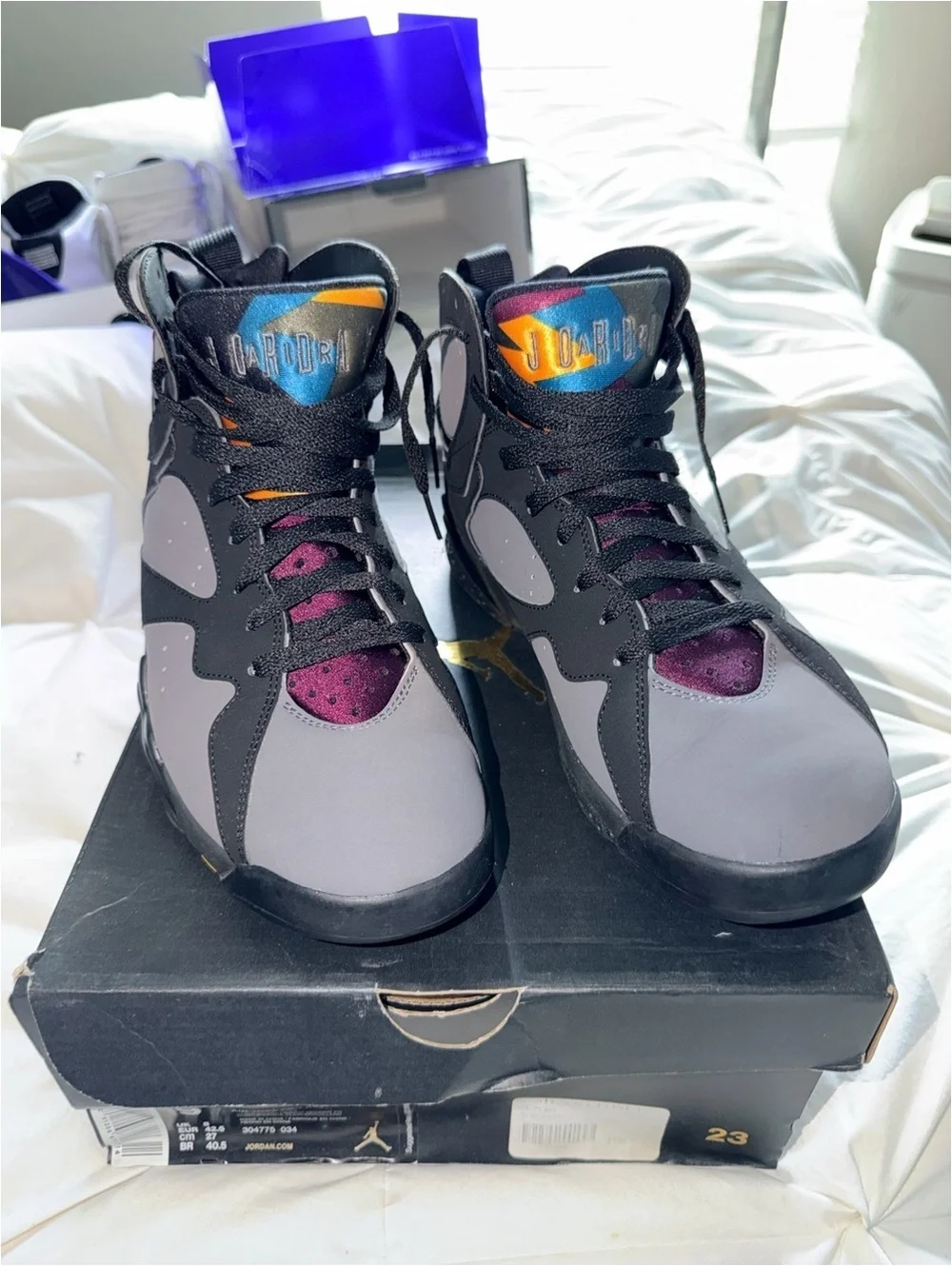 Air Jordan 7 Retro Bordeaux 2015 Men’s 9 Women’s 10.5 OG Box